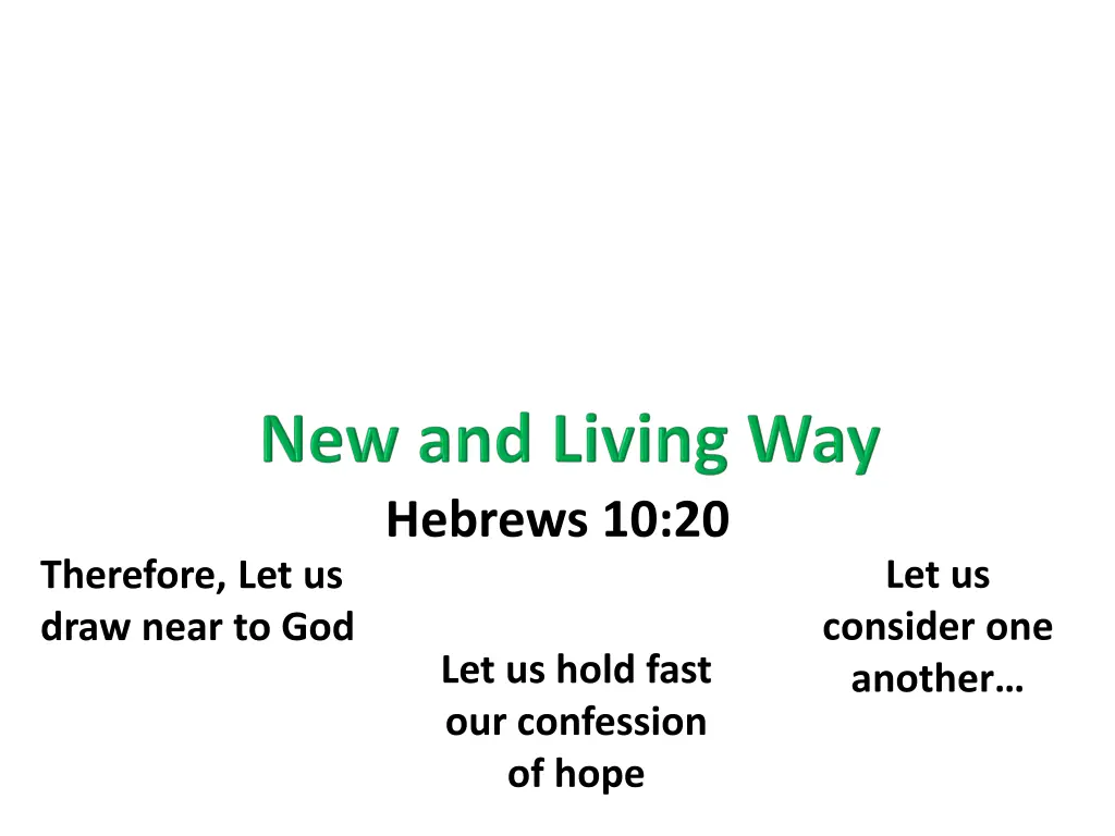 hebrews 10 20 1