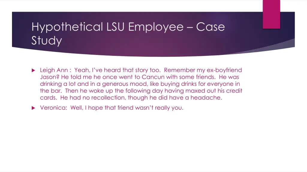 hypothetical lsu employee case study 3