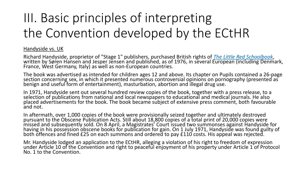 iii basic principles of interpreting