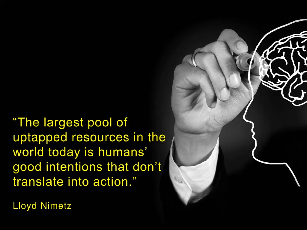 the largest pool of uptapped resources