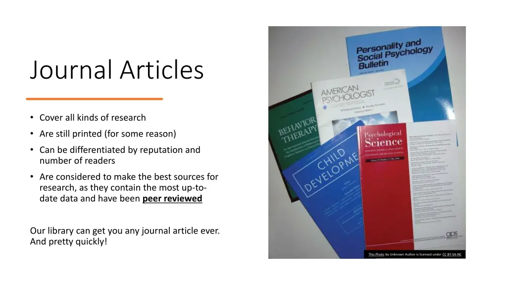 journal articles