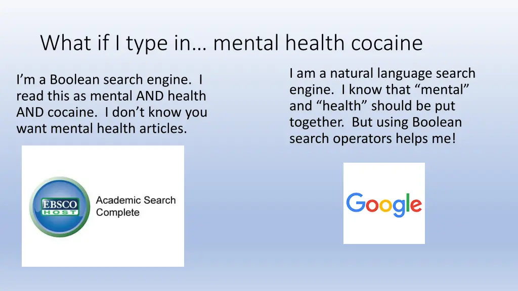 what if i type in mental health cocaine