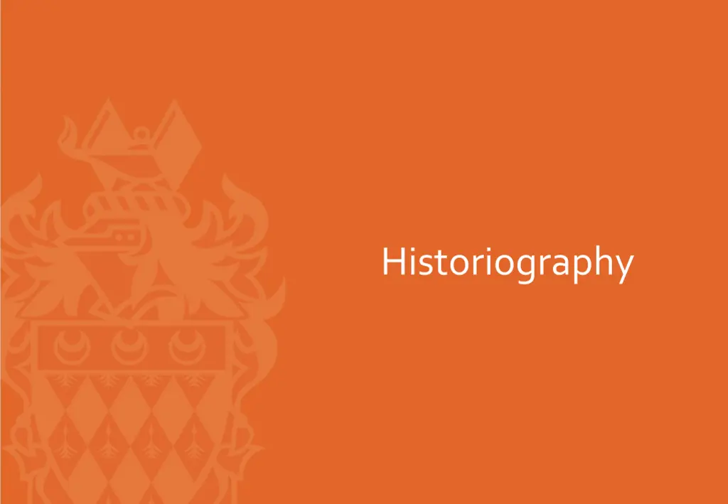 historiography