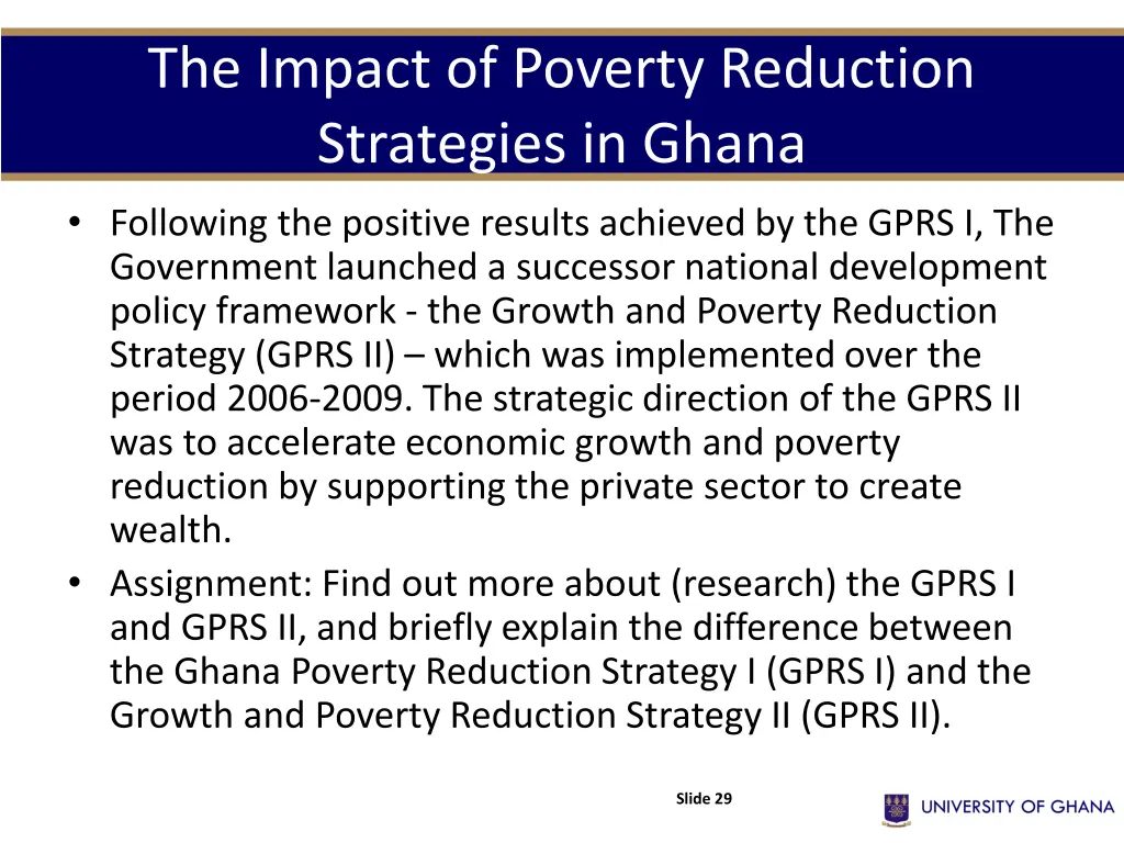 the impact of poverty reduction strategies 1