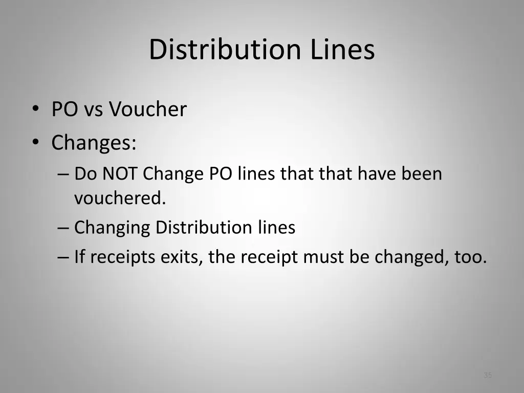 distribution lines