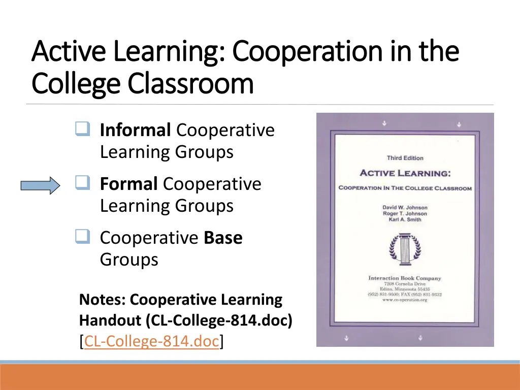 active learning cooperation in the active