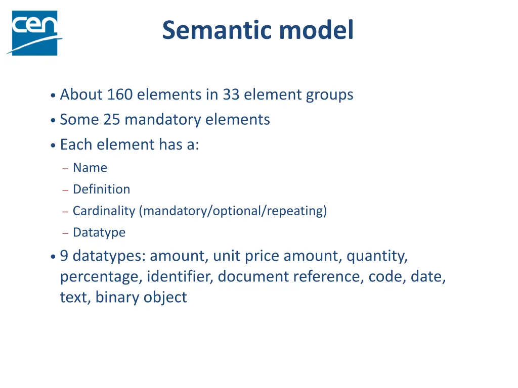 semantic model 1