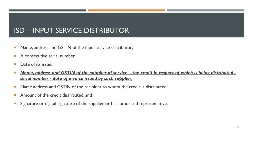 isd input service distributor