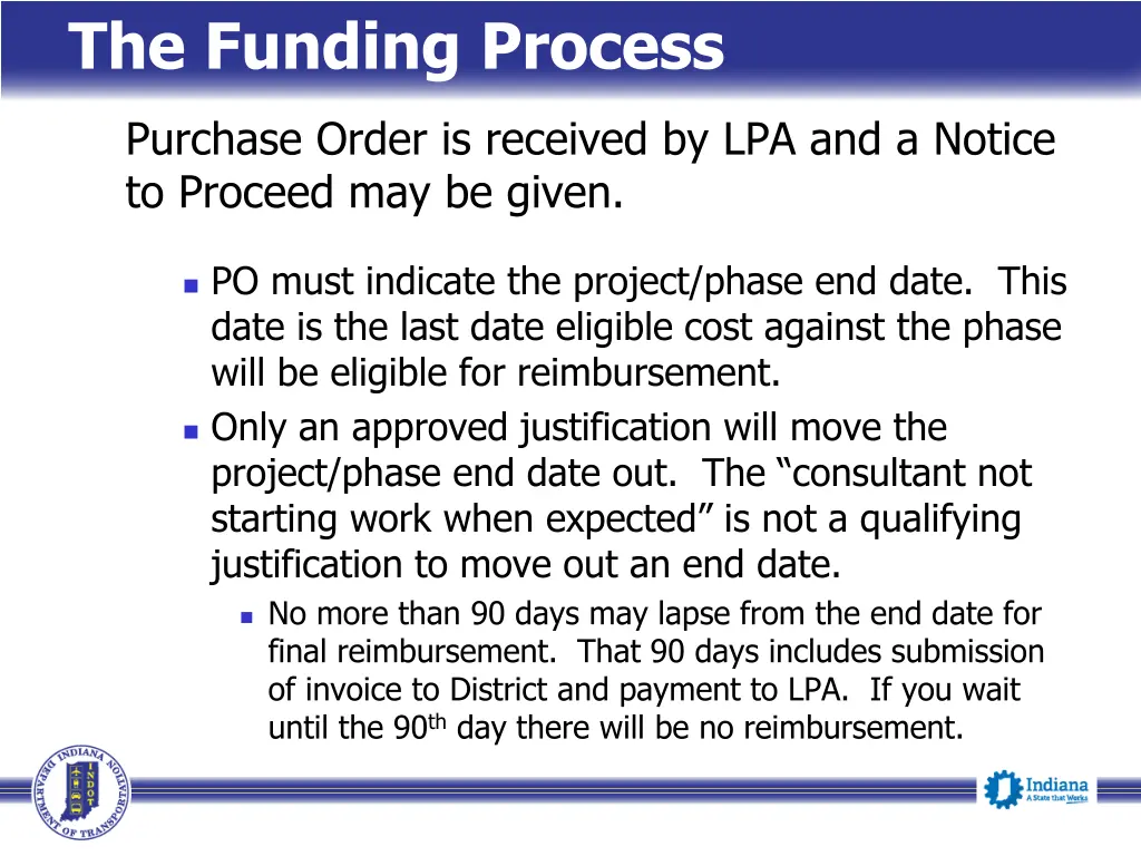 the funding process 1