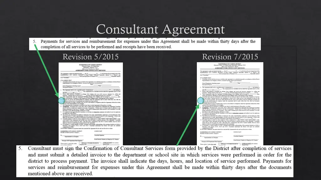 consultant agreement