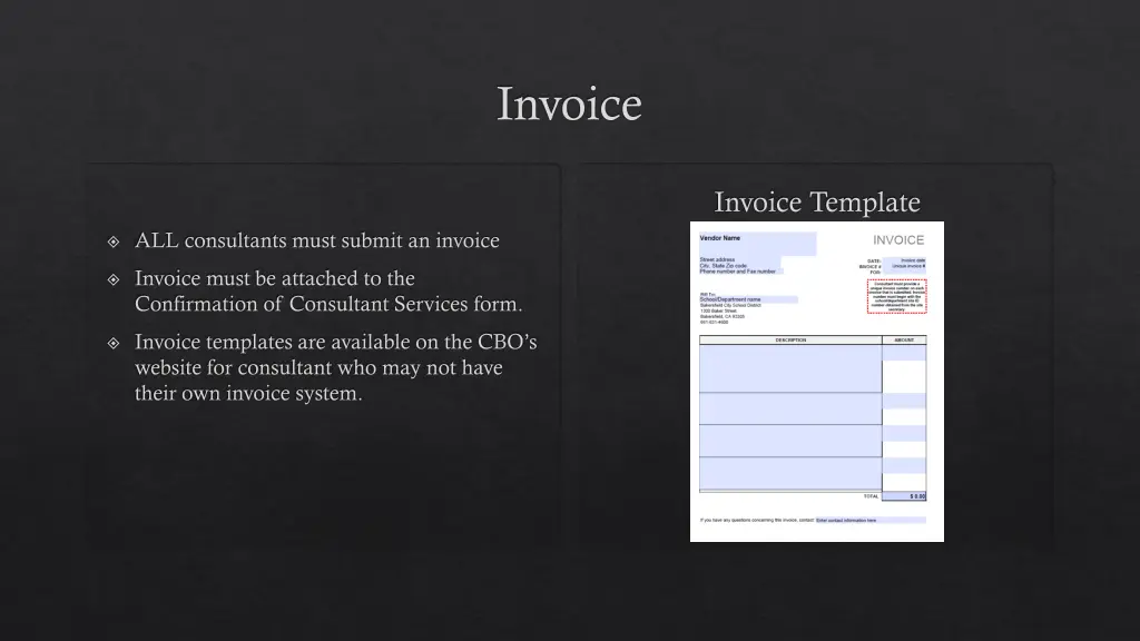 invoice