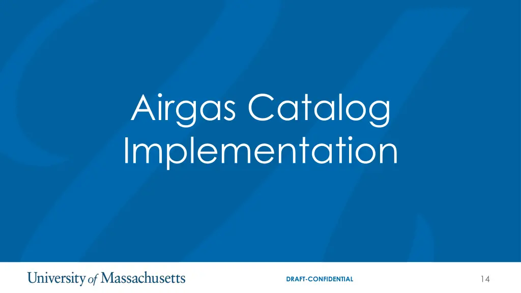 airgas catalog implementation