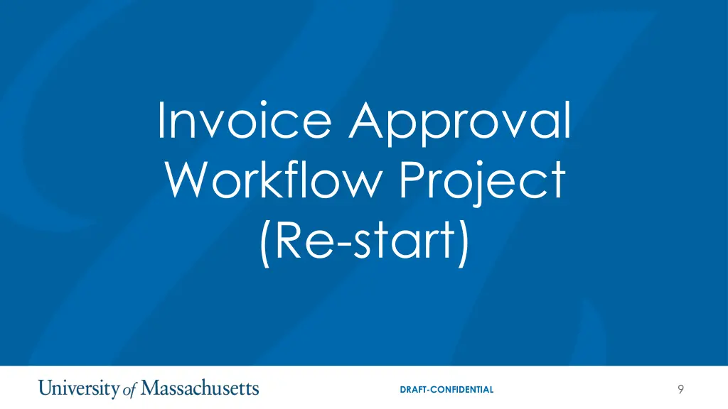 invoice approval workflow project re start