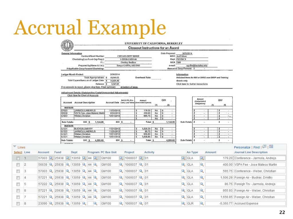 accrual example