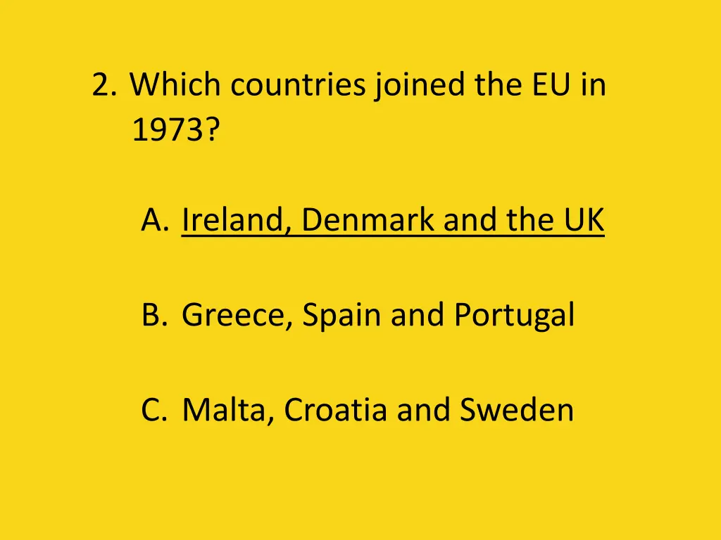 2 which countries joined the eu in 1973