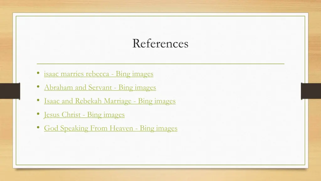 references