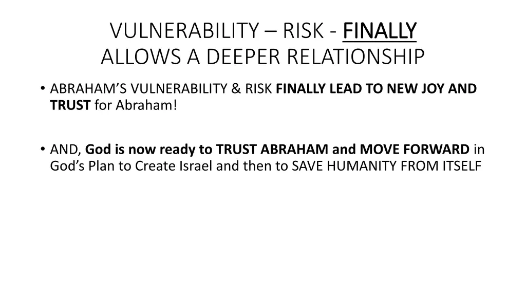 vulnerability risk finally allows a deeper