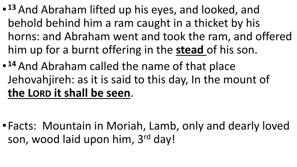 13 and abraham lifted up his eyes and looked