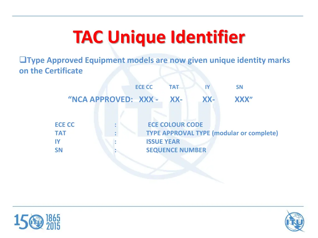 tac unique identifier