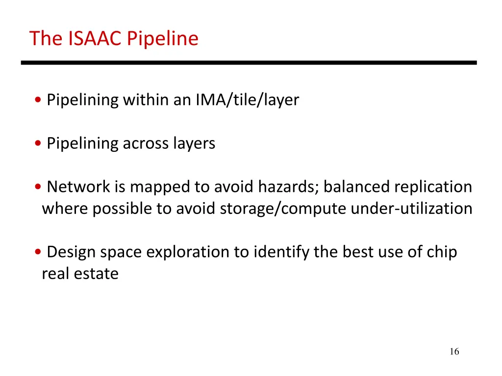 the isaac pipeline