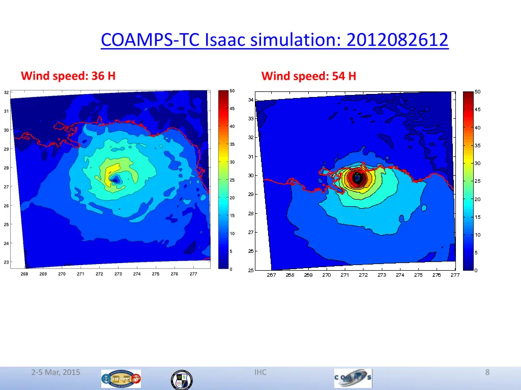 coamps tc isaac simulation 2012082612