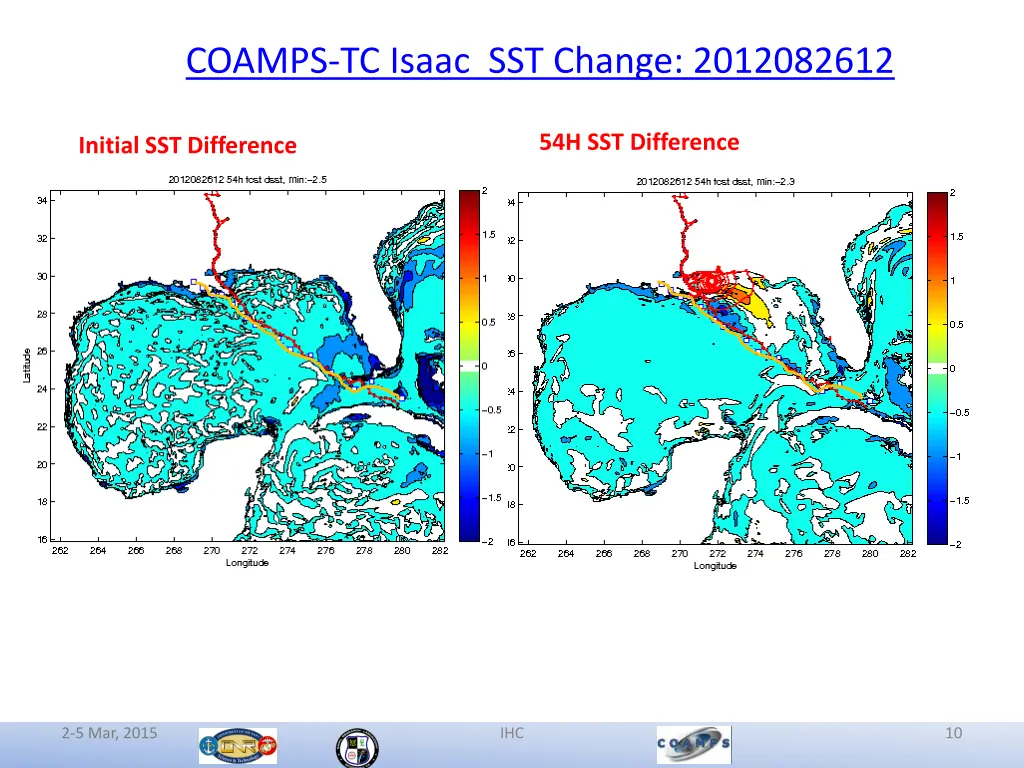 coamps tc isaac sst change 2012082612 1