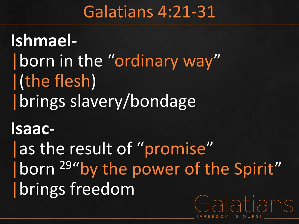 galatians 4 21 31 1