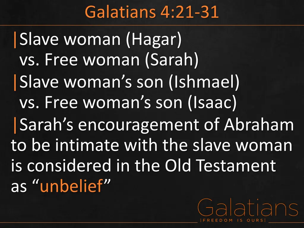 galatians 4 21 31