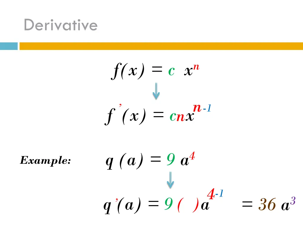 derivative