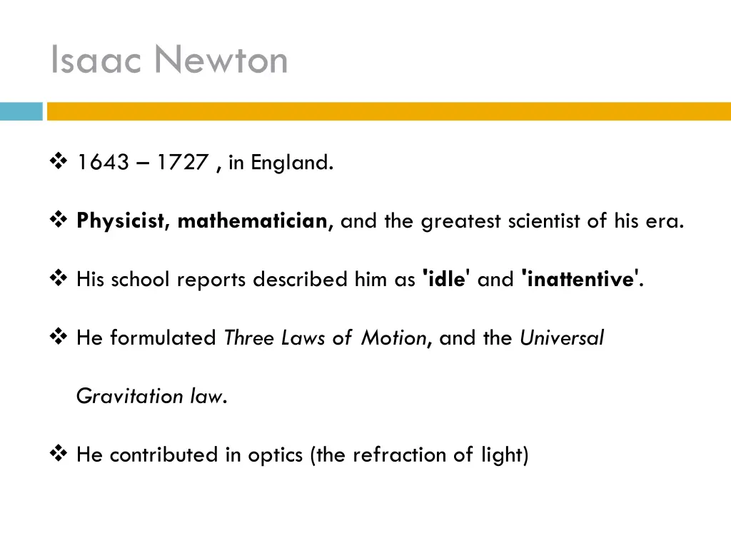 isaac newton