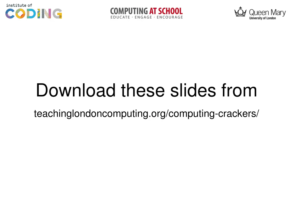 download these slides from