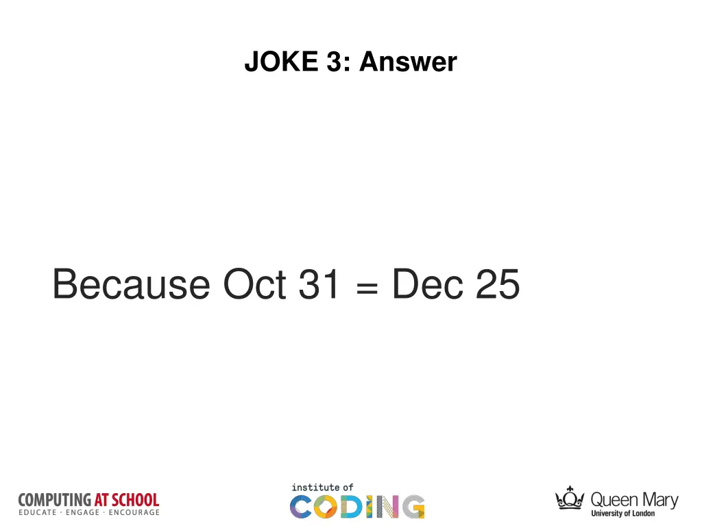 joke 3 answer