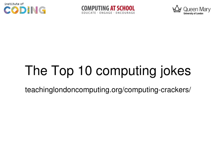 the top 10 computing jokes