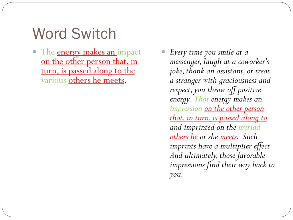 word switch