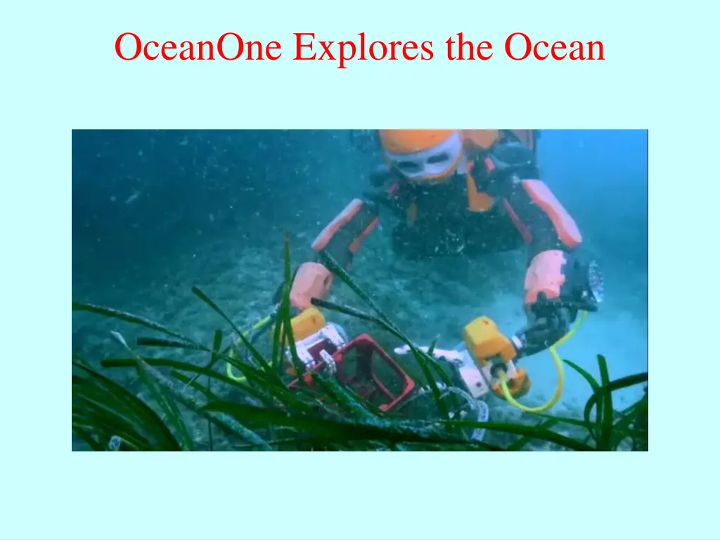 oceanone explores the ocean