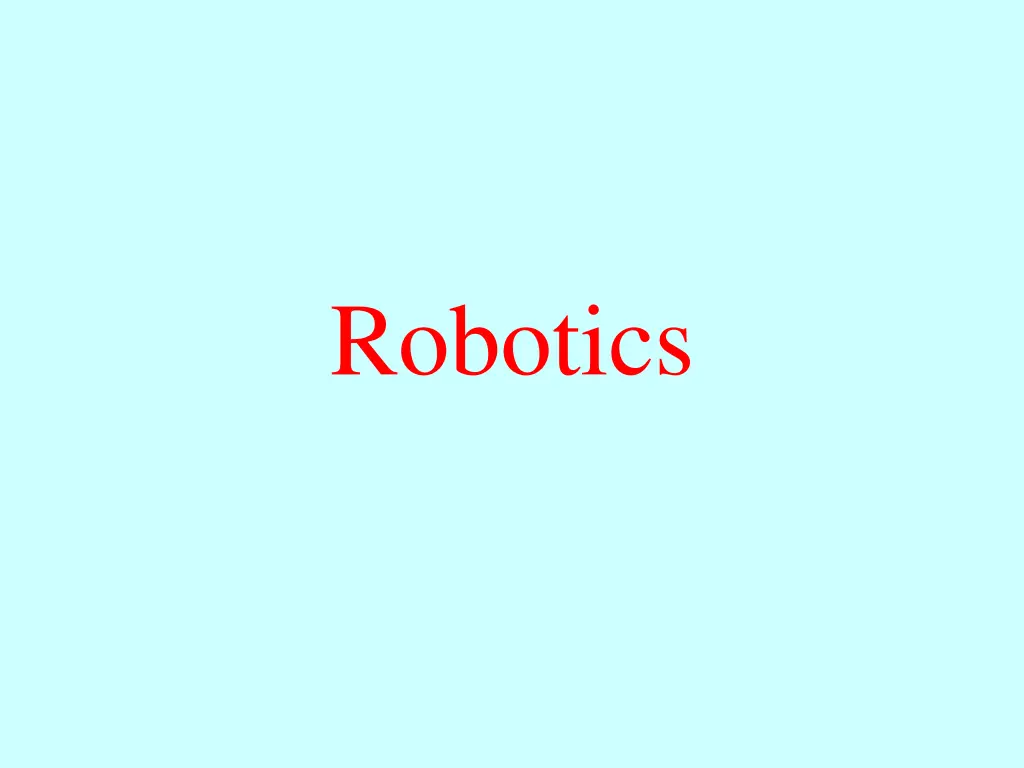 robotics