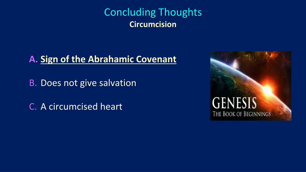 concluding thoughts circumcision 1