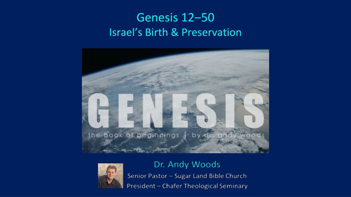 genesis 12 50 israel s birth preservation