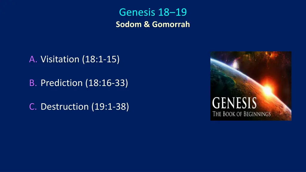 genesis 18 19 sodom gomorrah