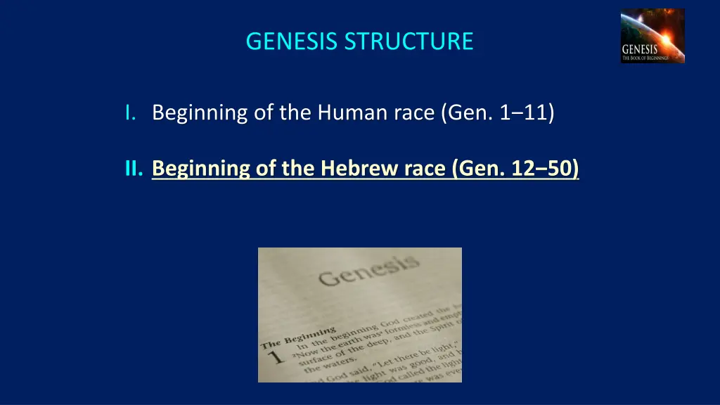 genesis structure 2