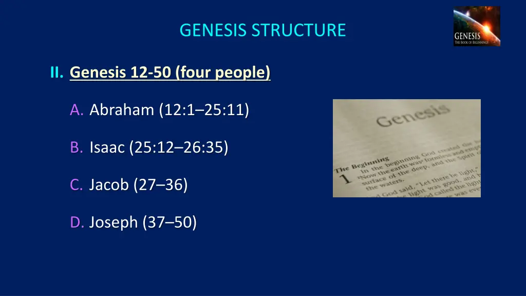 genesis structure 3