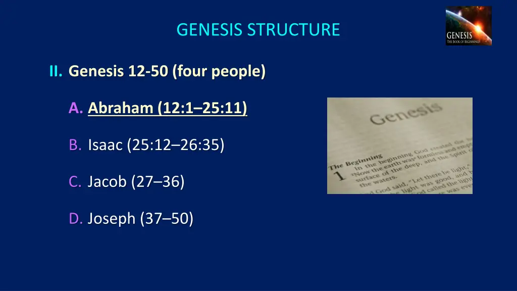 genesis structure 4