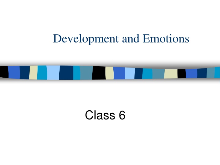 development and emotions