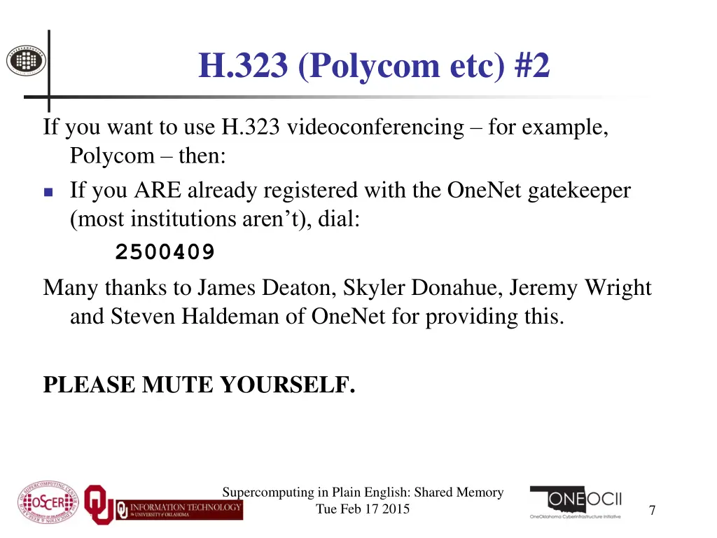 h 323 polycom etc 2