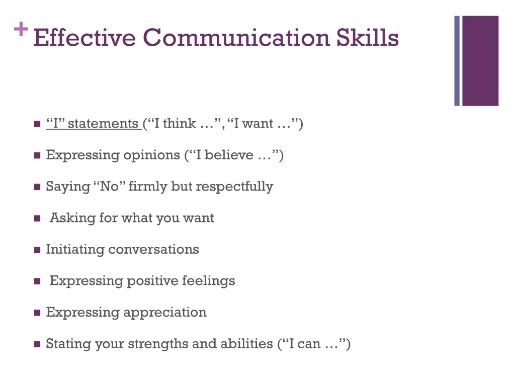 effective communication skills