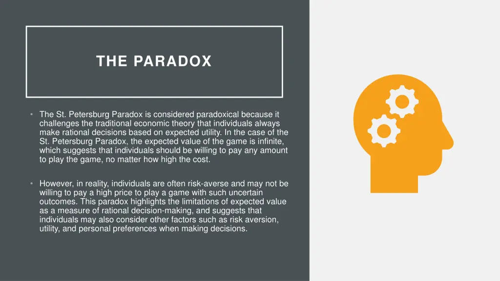 the paradox