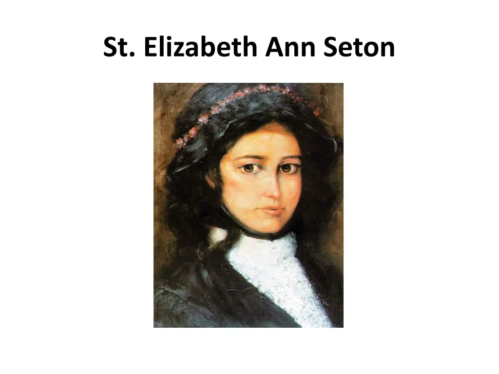 st elizabeth ann seton