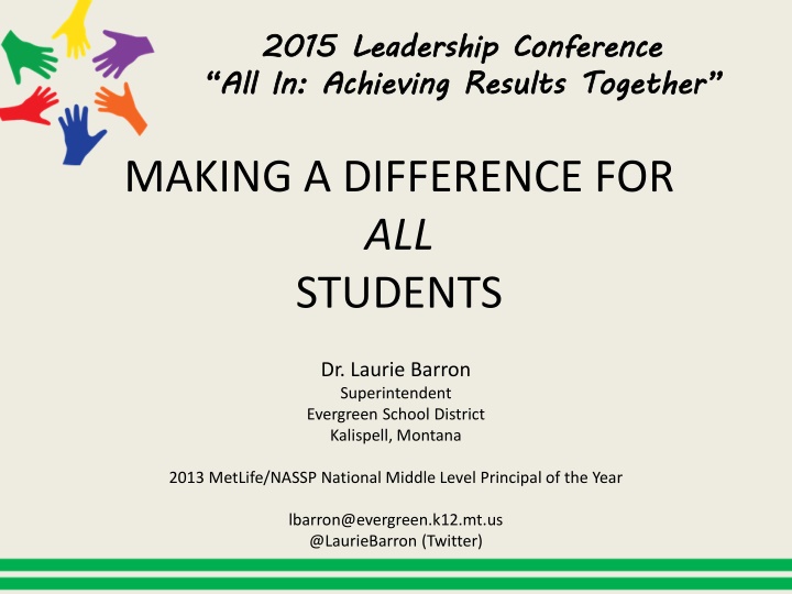 2015 leadership conference all in achieving