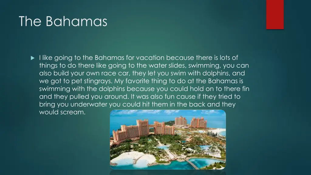 the bahamas