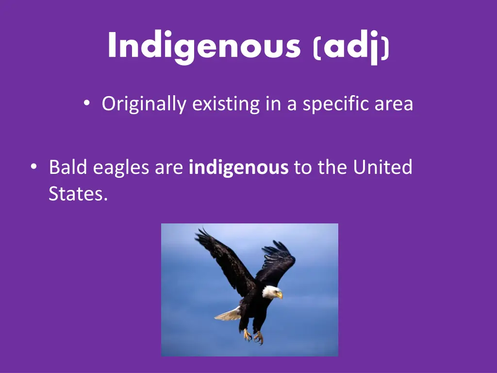 indigenous adj